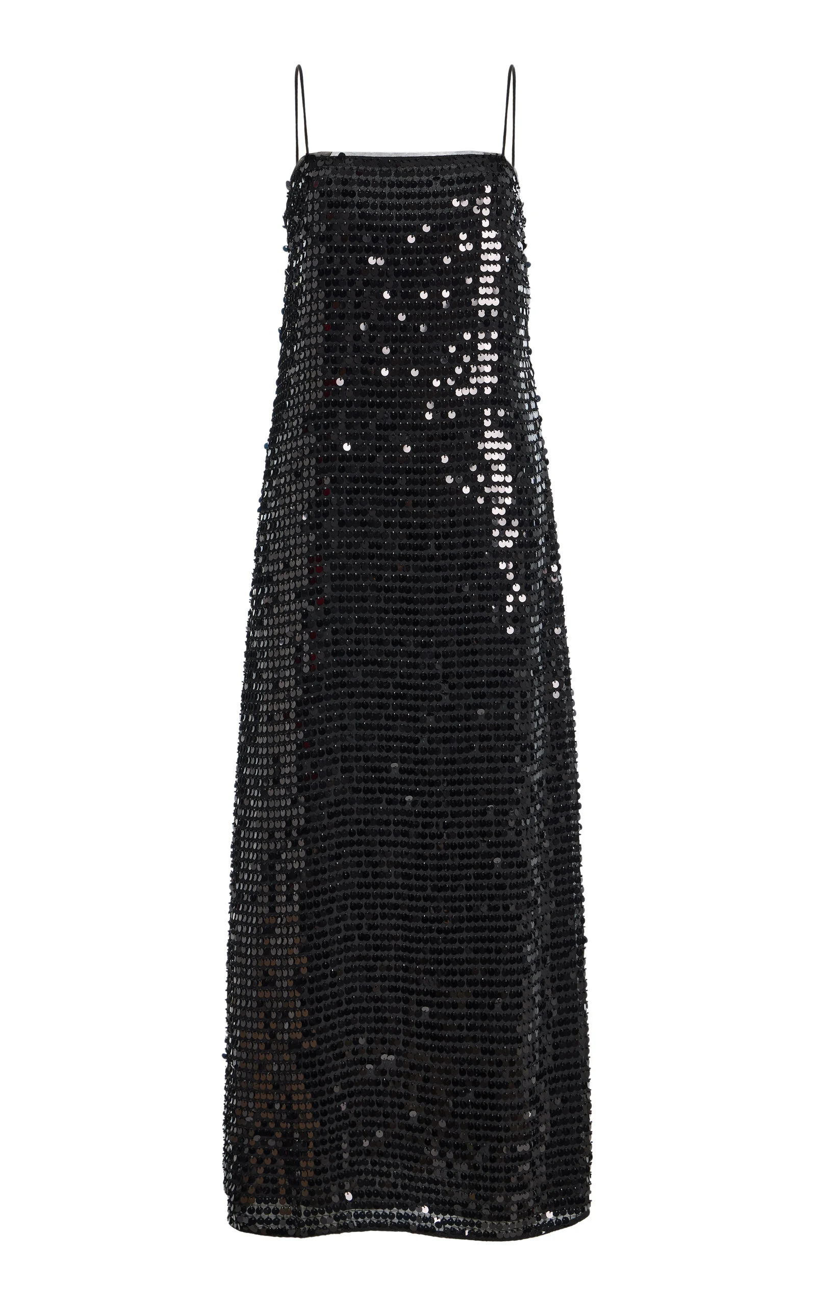 Sequined Maxi Dress - 1