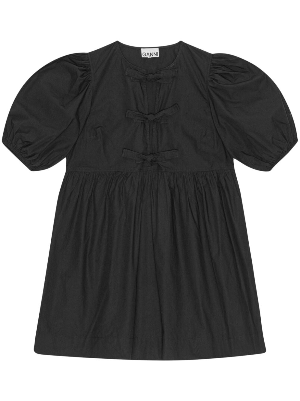 GANNI Dresses Black - 1