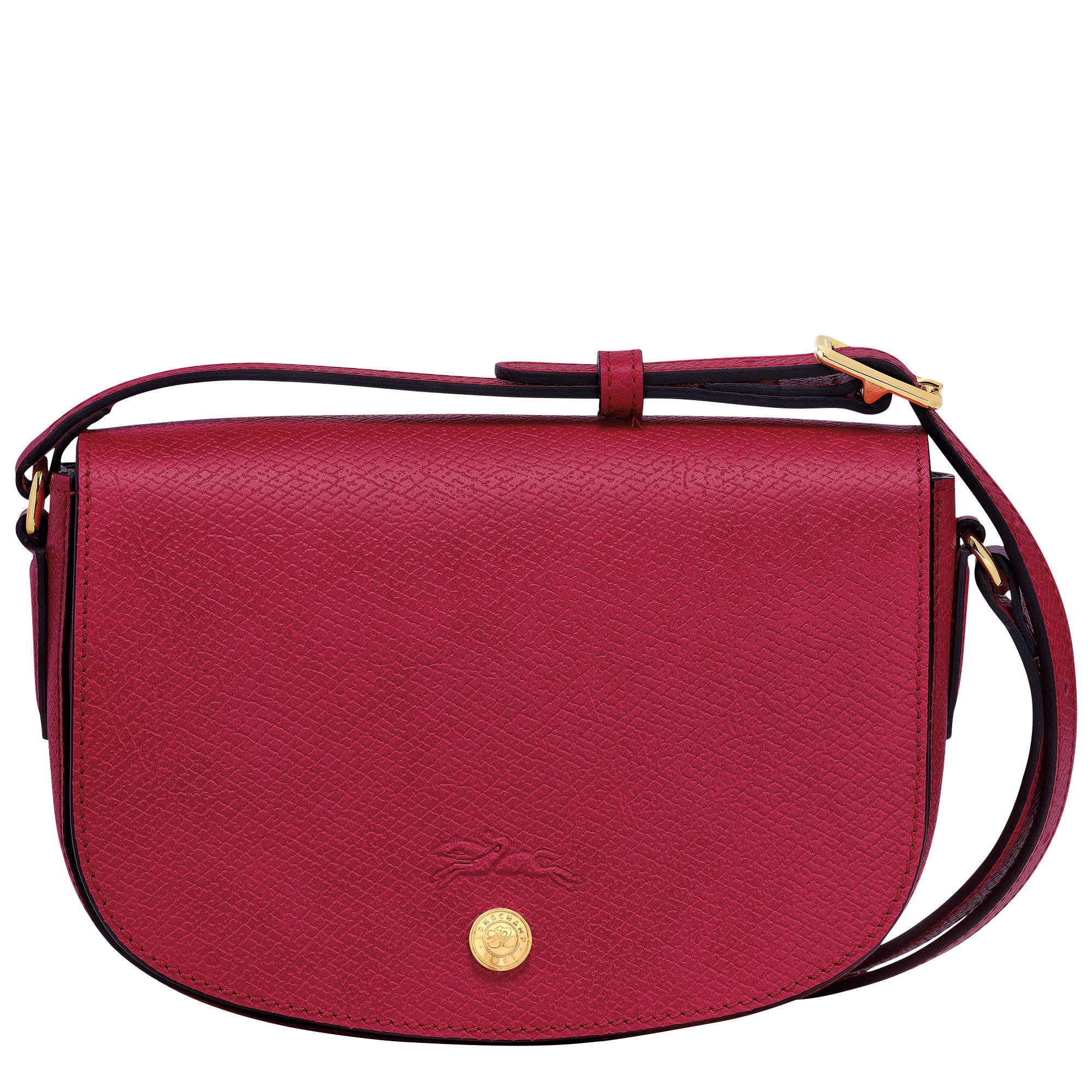 Épure S Crossbody bag Magenta - Leather - 1