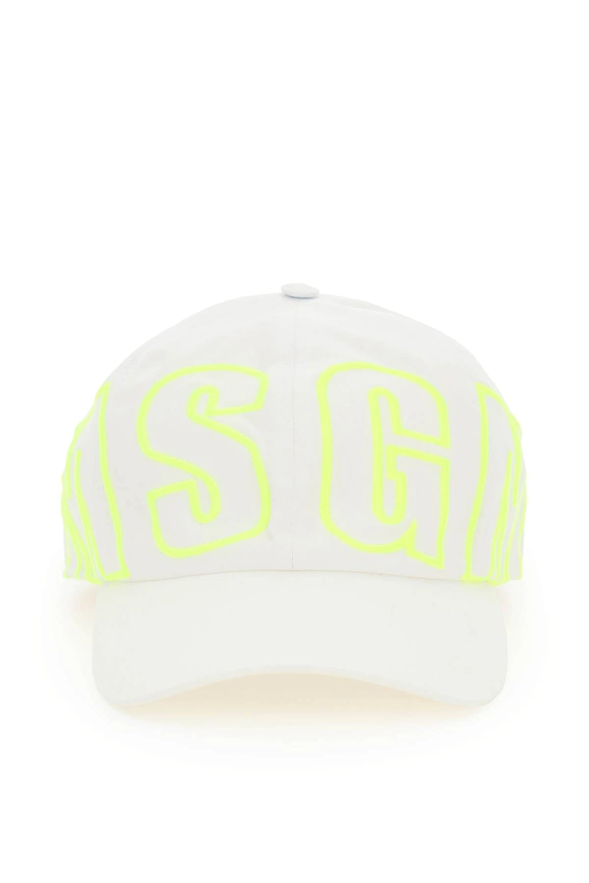 FLUO LOGO BASEBALL CAP - 1