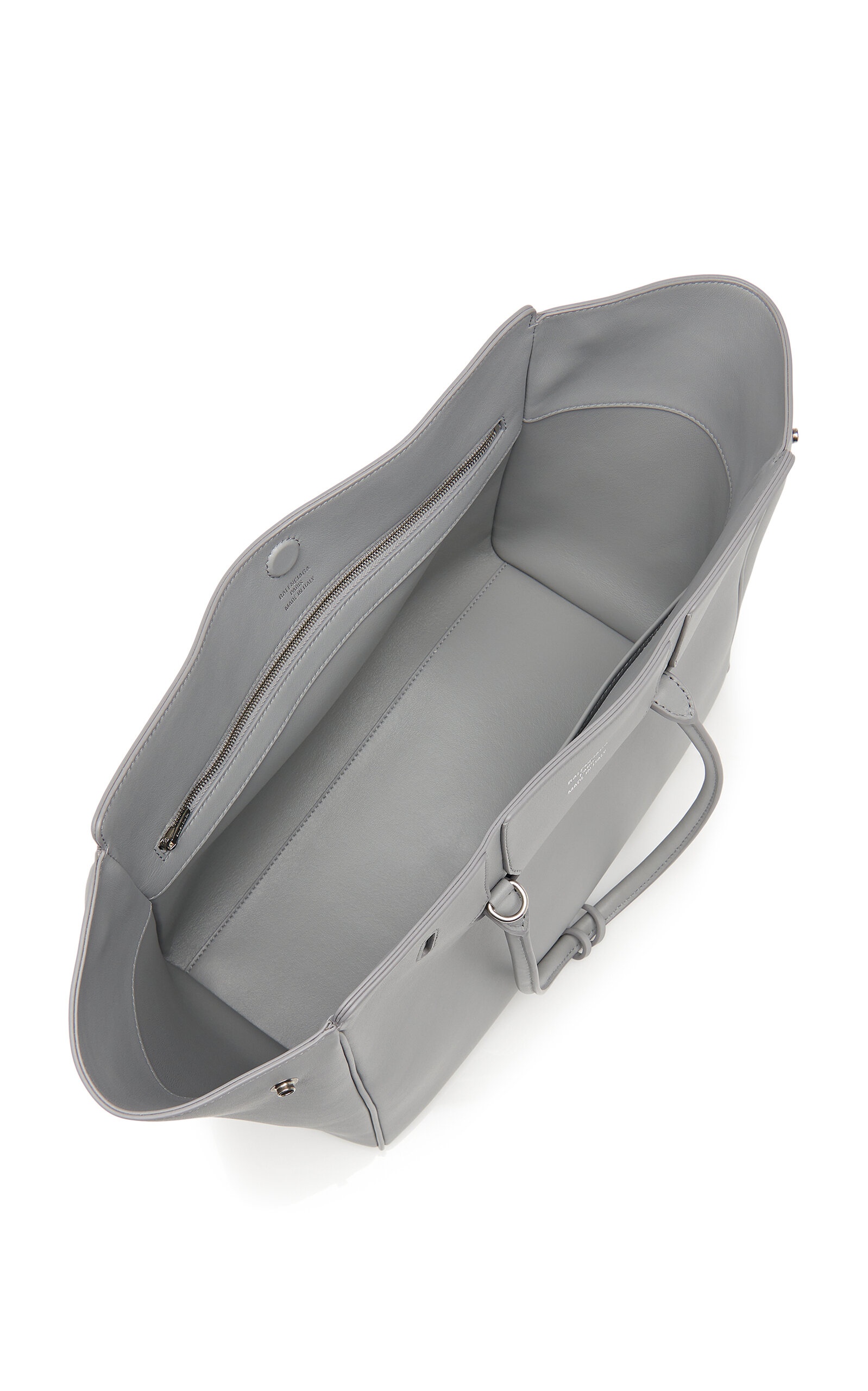ショルダーバッグ・ポシェット alenciaga Grey Leather Small Carry All Hampton Shopping Bag Balenciaga Grey Leather Small Carry All Hampton Shopping Bag