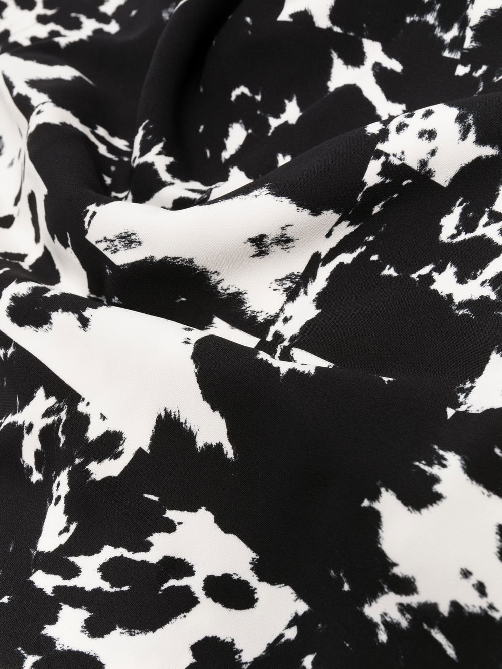 abstract-print scarf - 3