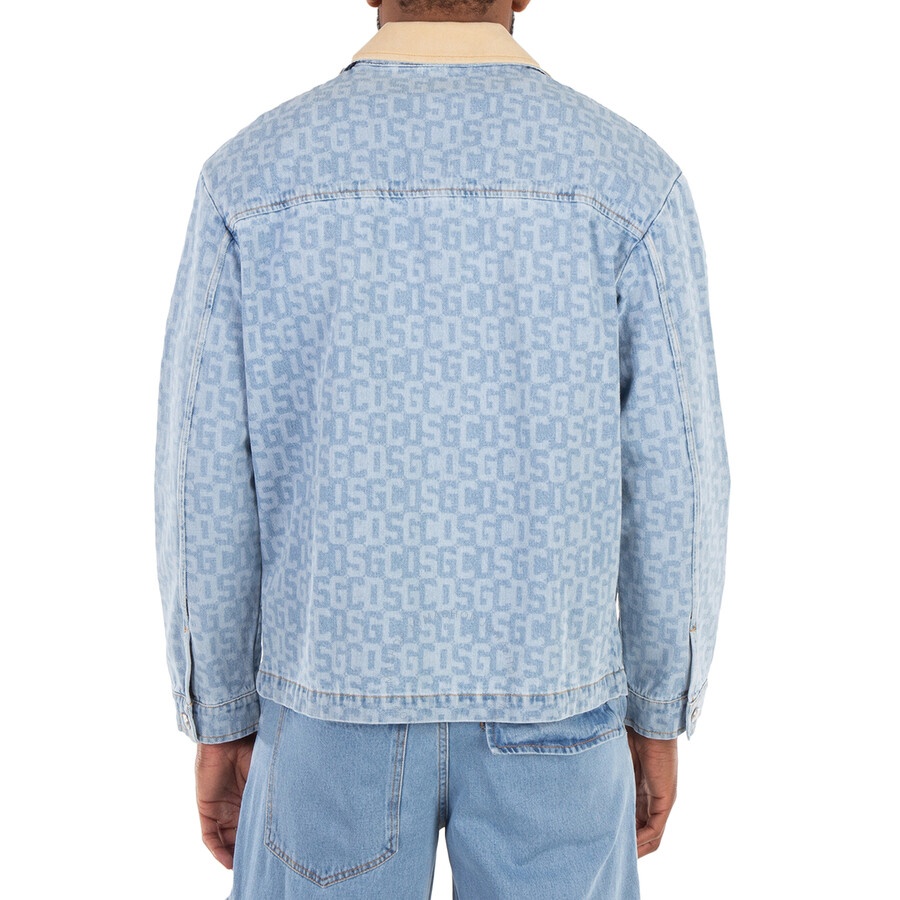 GCDS Monogram Denim Harrington Jacket - 4
