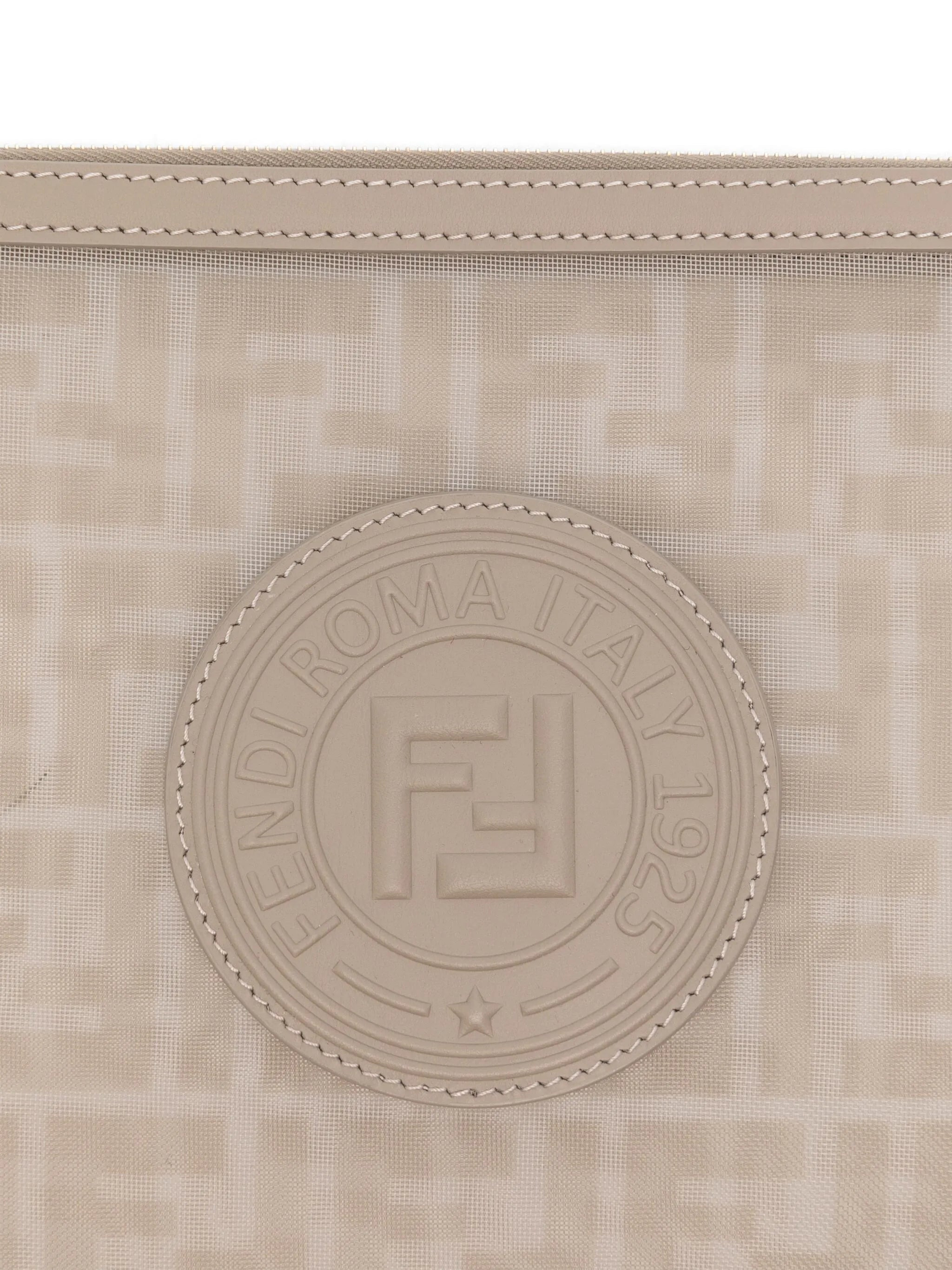 Logo-patch Clutch Bag - 5