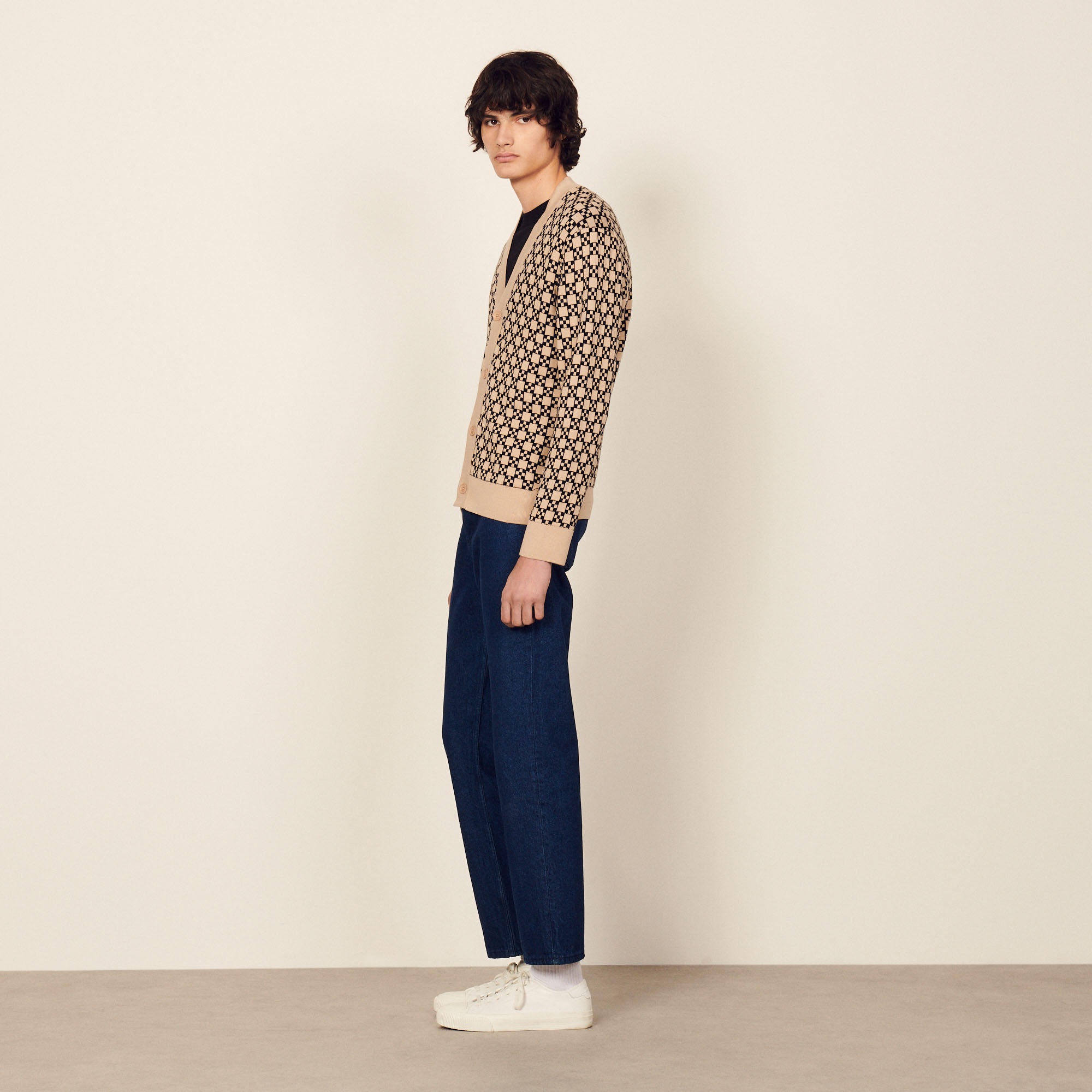 Jacquard cardigan - 4