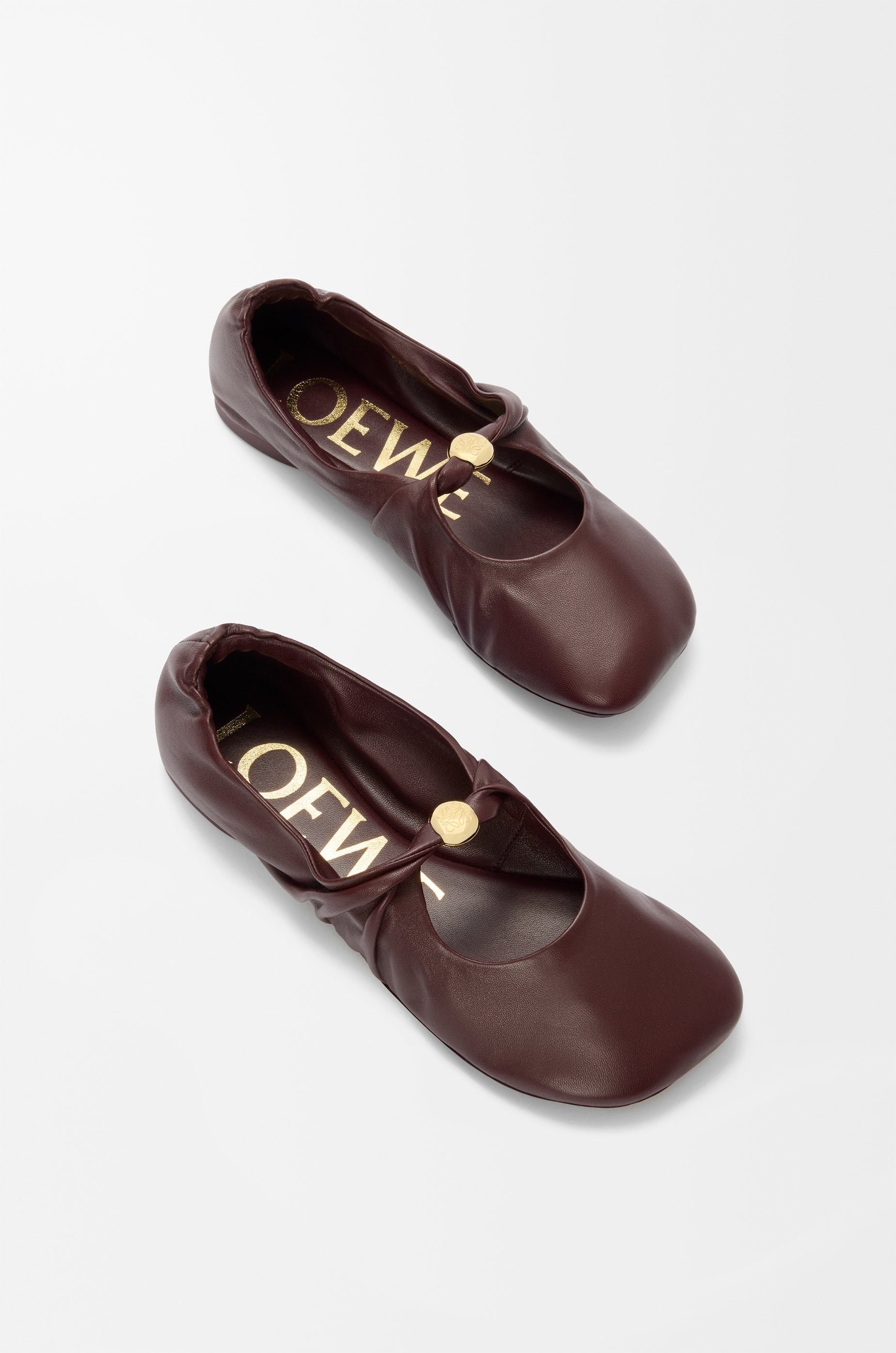 Pebble Soft ballerina in nappa lambskin - 4