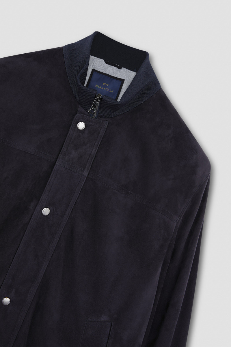 AQUALEATHER SUEDE BOMBER 7