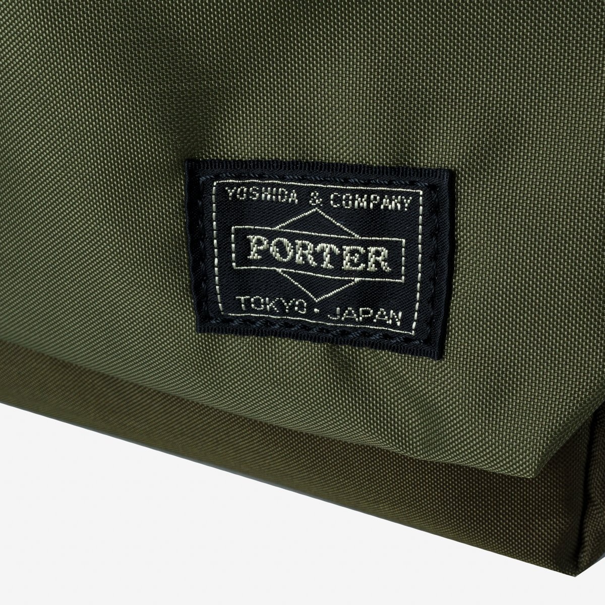 POR-FOR-SSB-GRN Porter - Yoshida & Co. - Force Sling Shoulder Bag - Green - 4