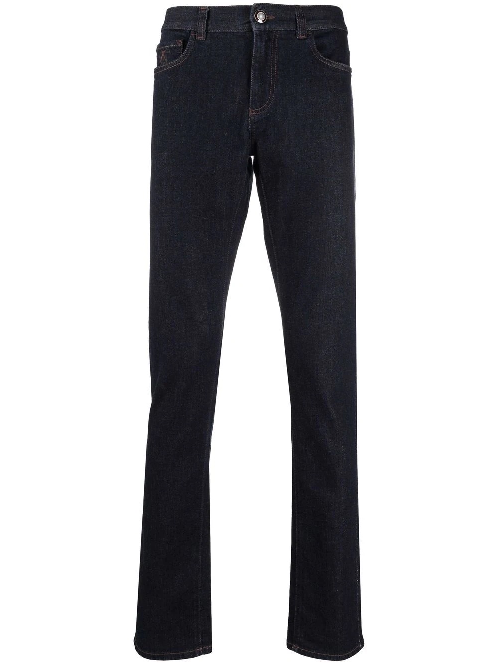 slim-cut jeans - 1