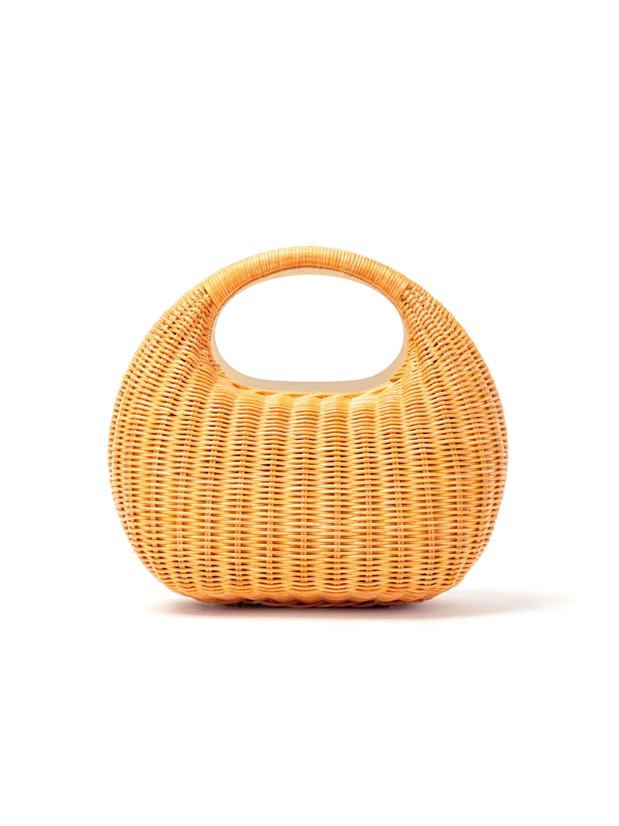 Ratan Round Bag - 2