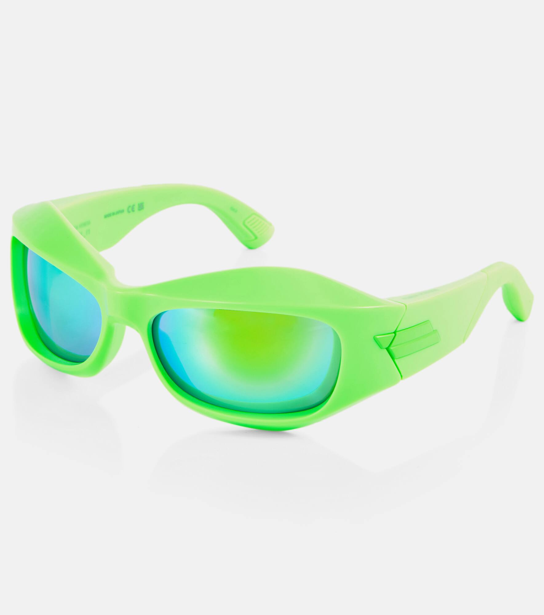 Mirrored oval sunglasses - 4