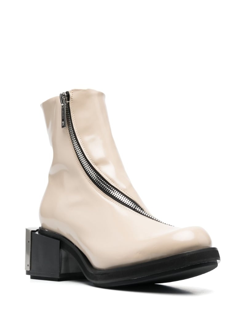 Ergonomic zip-up ankle boots - 2