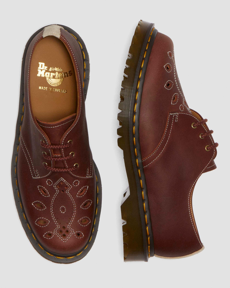 Dr. Martens 1461 Made in England Desert Oasis Suede Oxford Shoes outlook