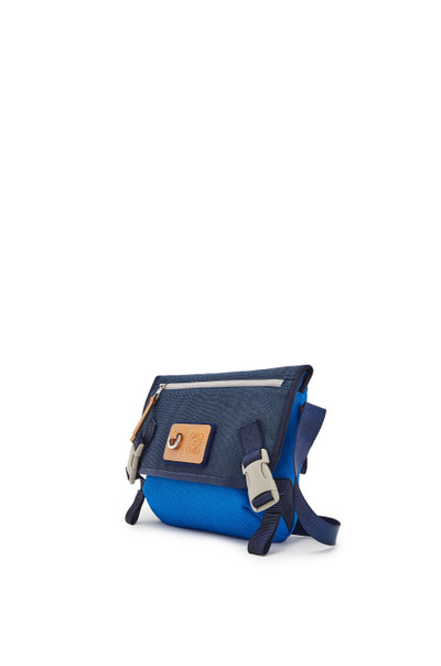 Loewe Small Messenger bag in canvas outlook