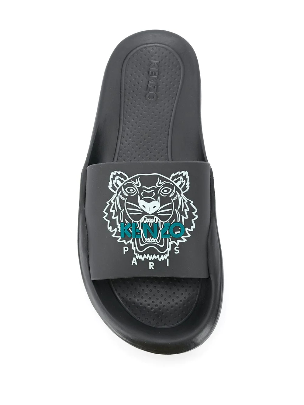 tiger debossed sliders - 4