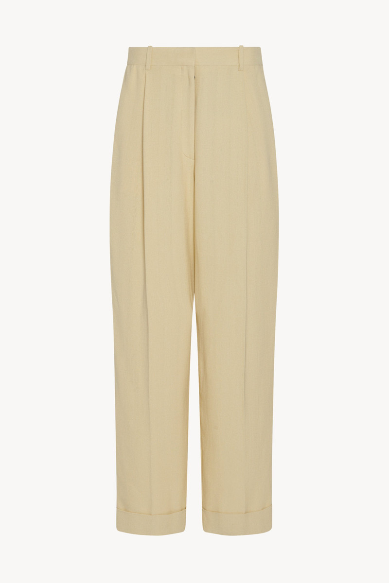 Tor Pant in Viscose, Cotton and Silk - 1