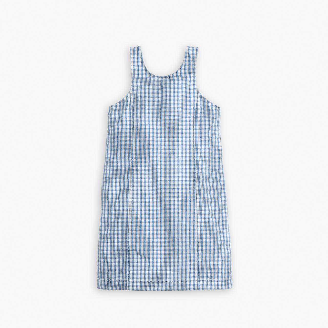 ALY DENIM JUMPER DRESS - 6