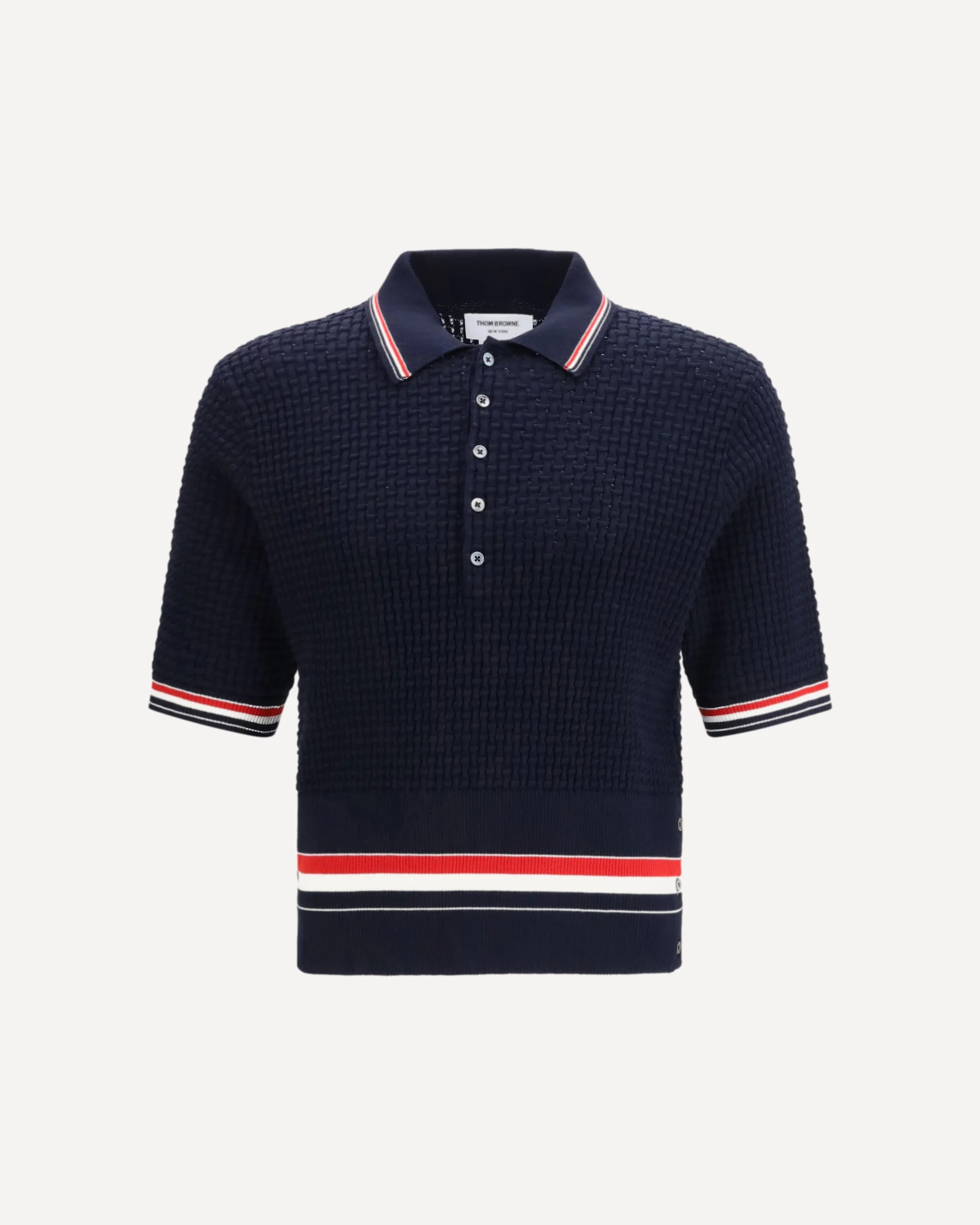Woven cotton Polo Shirt - 1