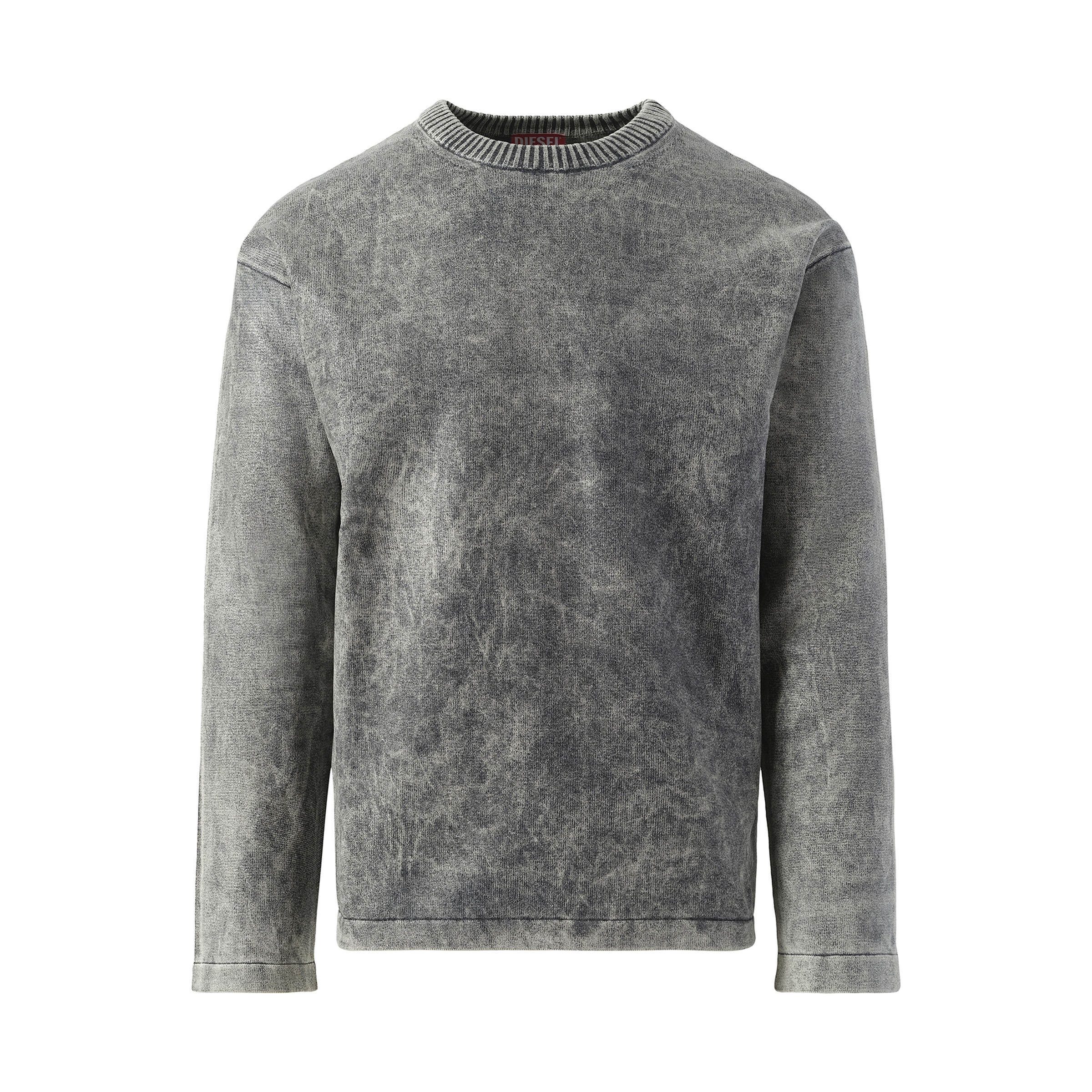 Marble Effect Sweater in Grey - 2
