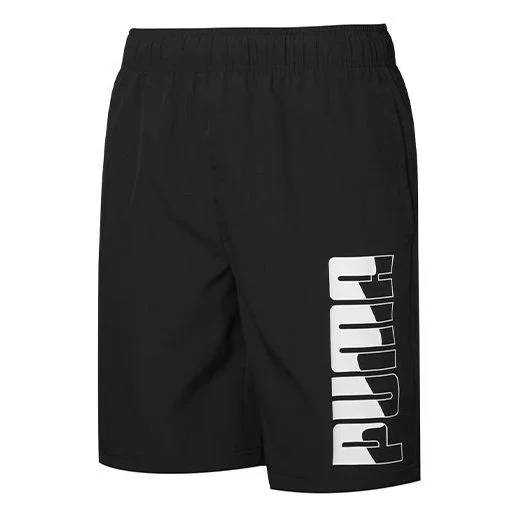 PUMA Logo Woven Shorts 'Black' 846003-51 - 1