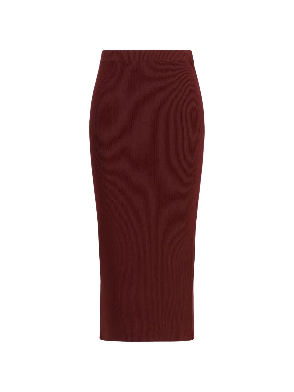 ribbed-knit skirt - 1