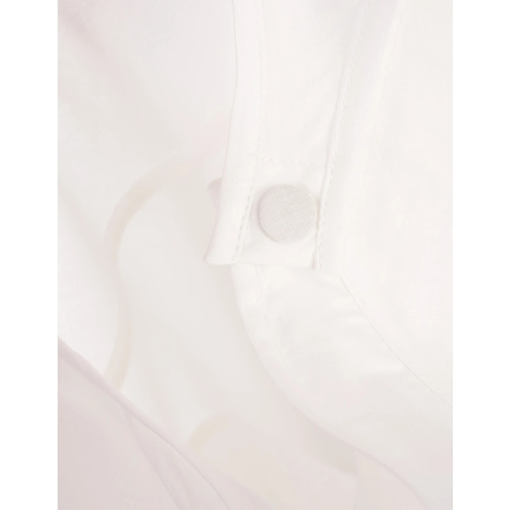 ワンピース Jil Sander White cotton mini dress (J01CT0119J45002 100) Jil Sander Cotton Mini Dress in White | Lyst