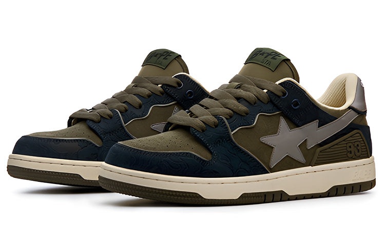 A BATHING APE Sk8 Sta 'Dark Chocolate' 1I70-191-003-BG - 3