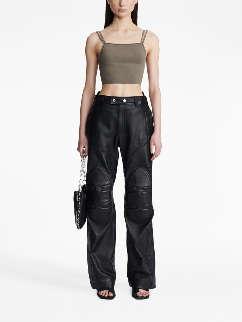 Dion Lee fine-knit crop top outlook