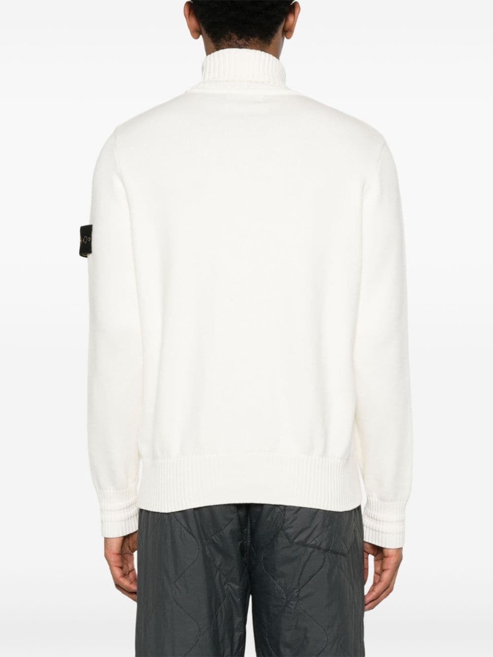 Compass-badge sweater - 4