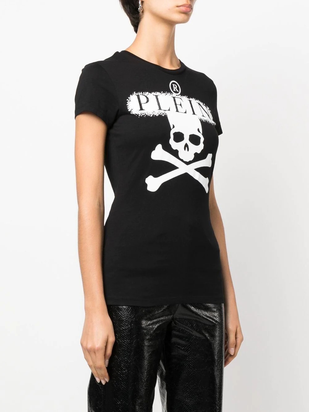 skull-print short-sleeve T-shirt - 3