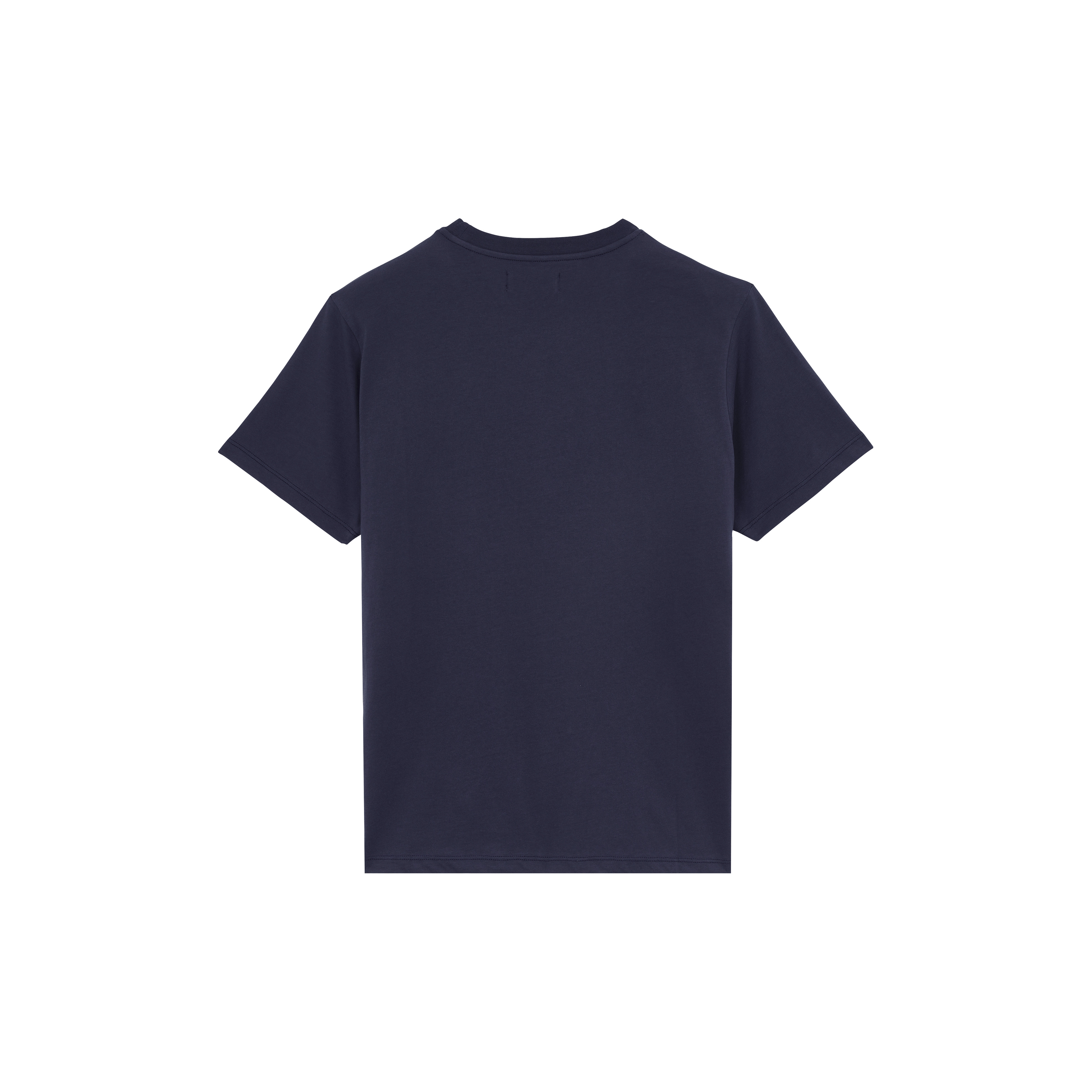 Men Cotton T-shirt Embroidered tone on tone Turtle - 2