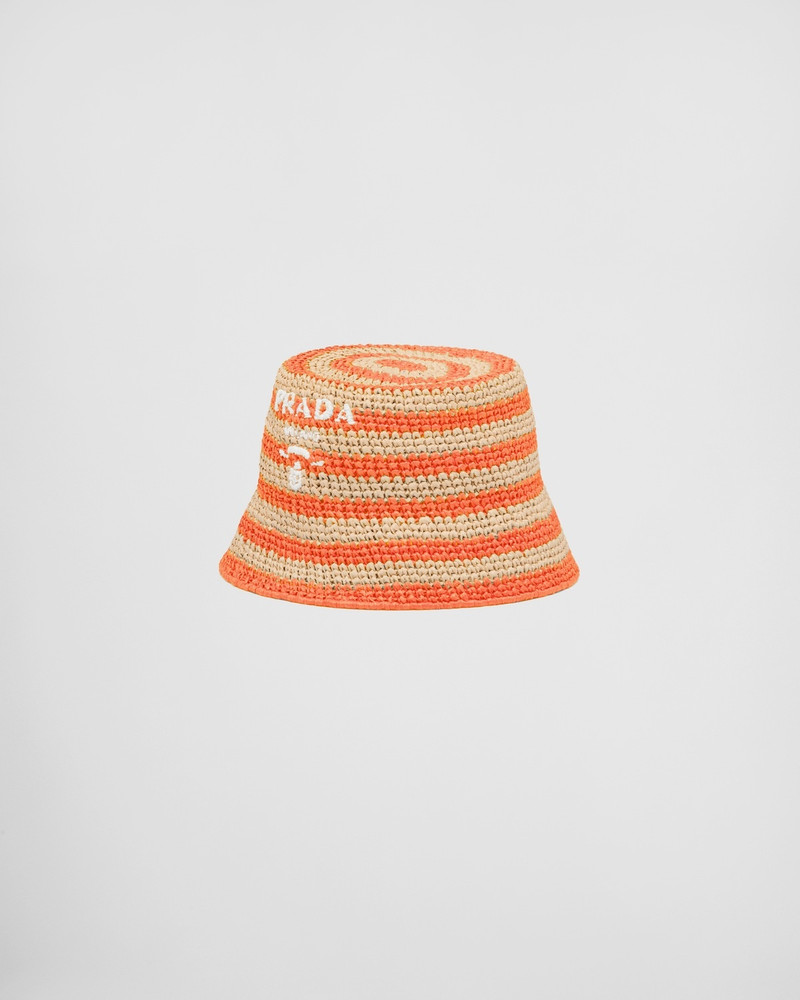 Raffia bucket hat 1