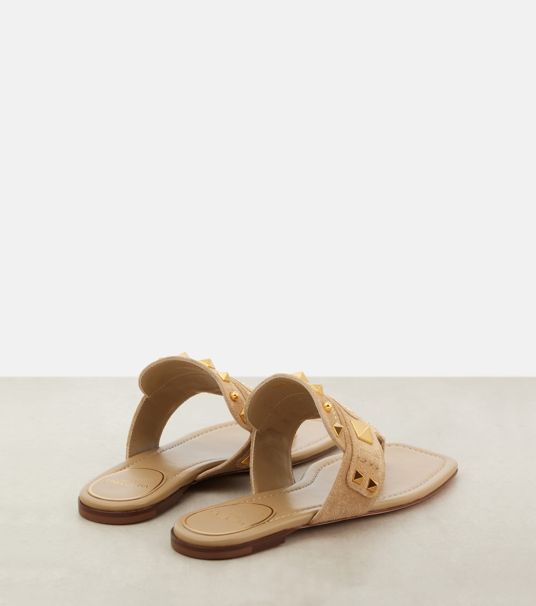 Plaster Caster suede thong sandals - 2