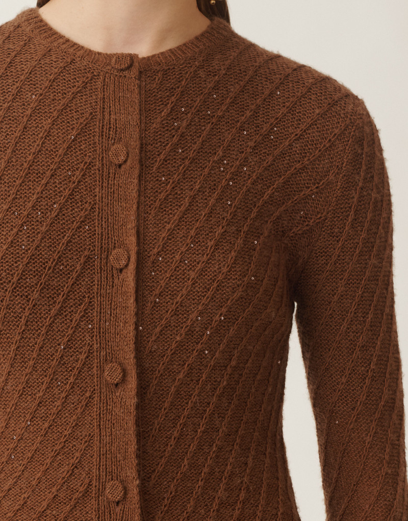 Wool and silk sweater with sequins 5
