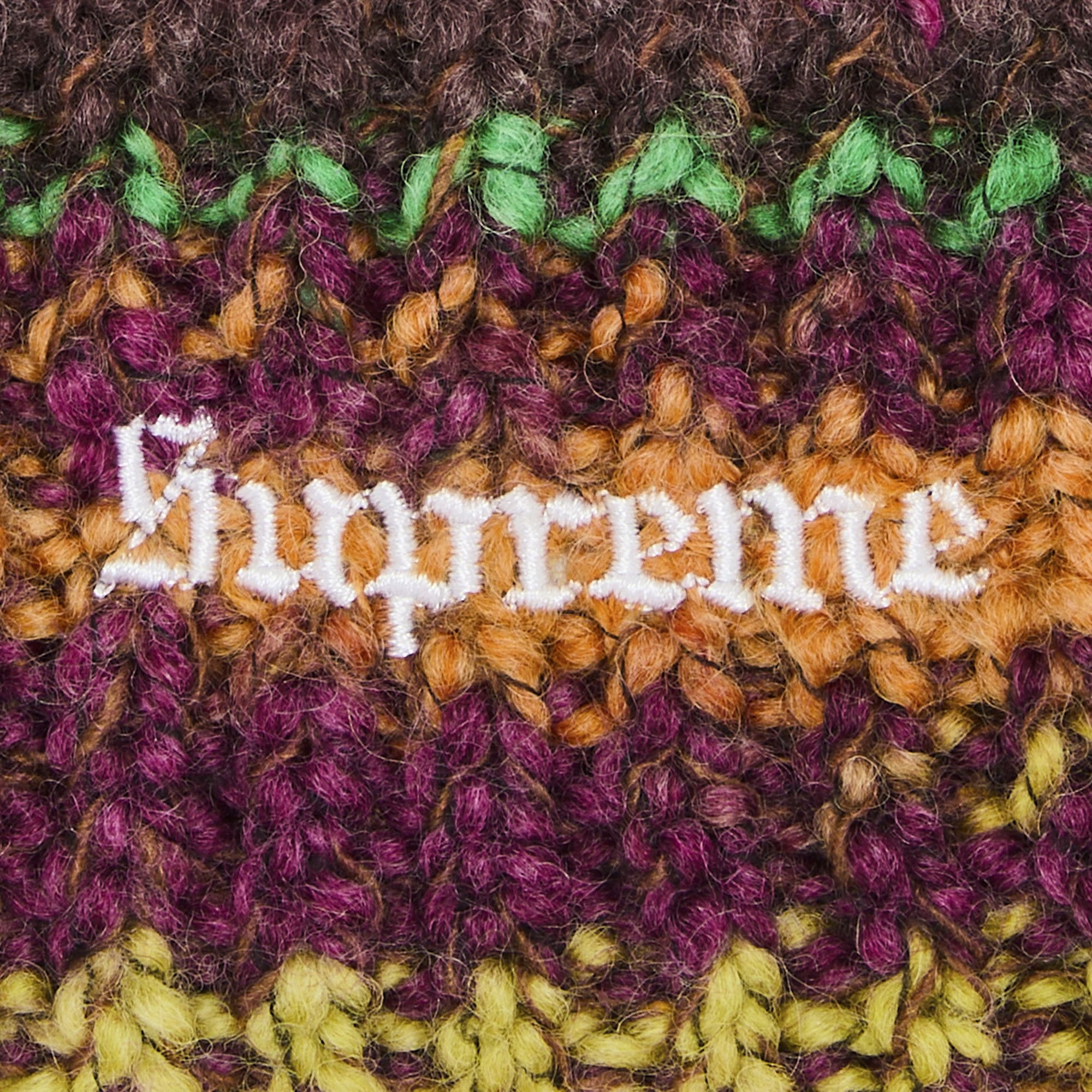 Supreme Supreme Space Dye Stripe Beanie 