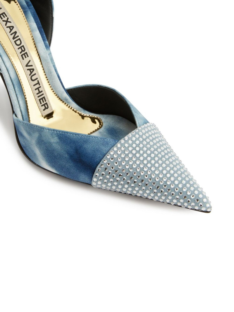 tie-dye pattern 105mm pumps 4