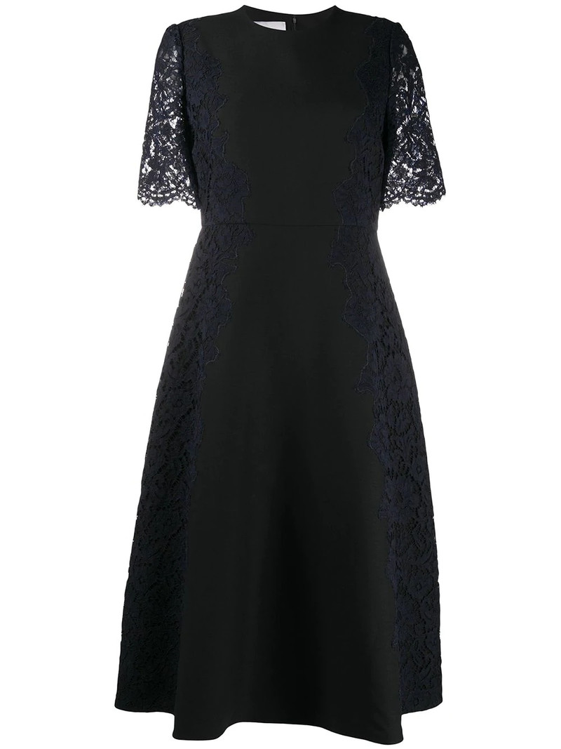 lace sleeve dress 1