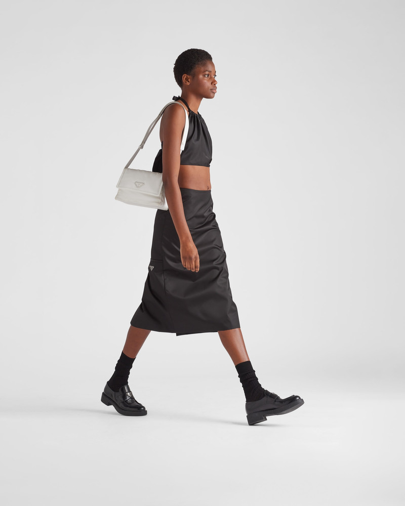 Small padded Re-Nylon shoulder bag 7