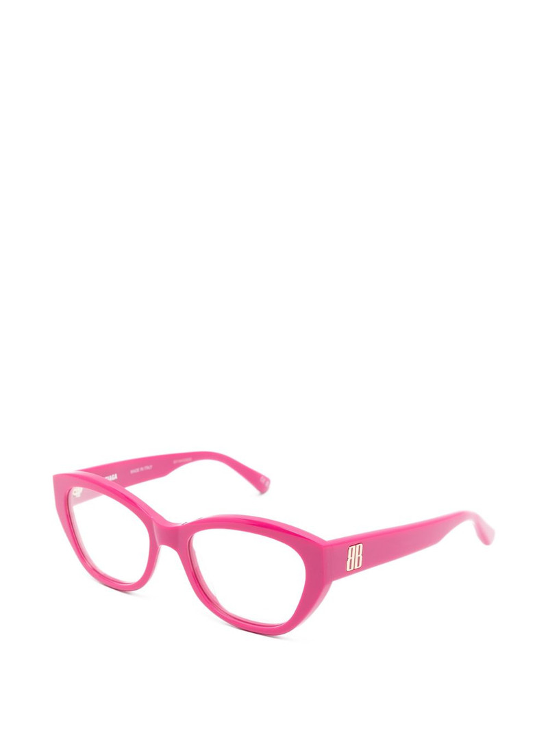 BALENCIAGA geometric-frame glasses outlook