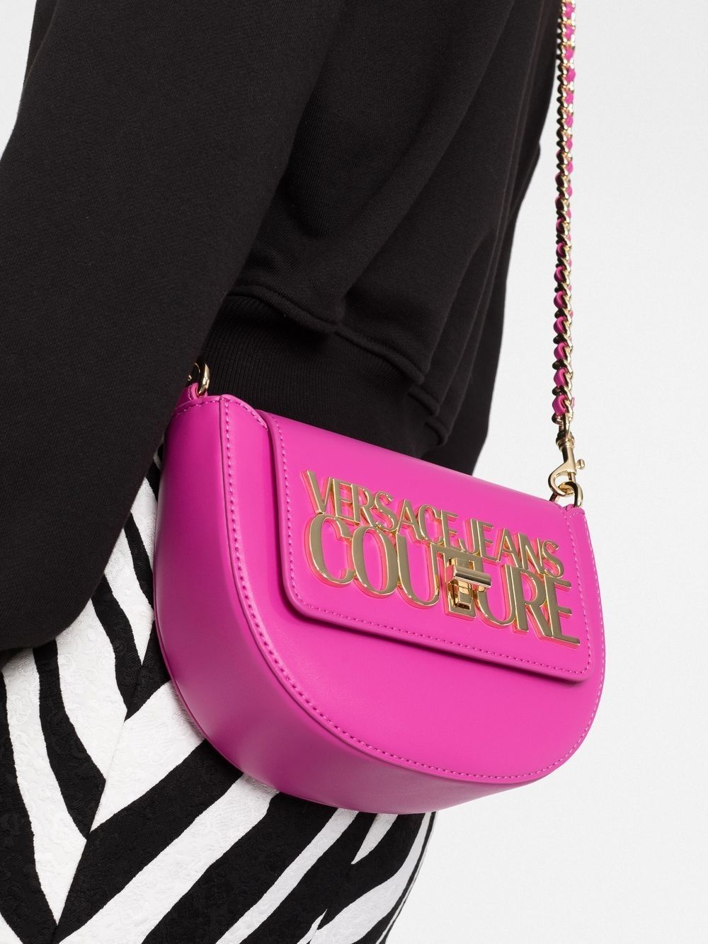 logo-lettering crossbody bag - 3