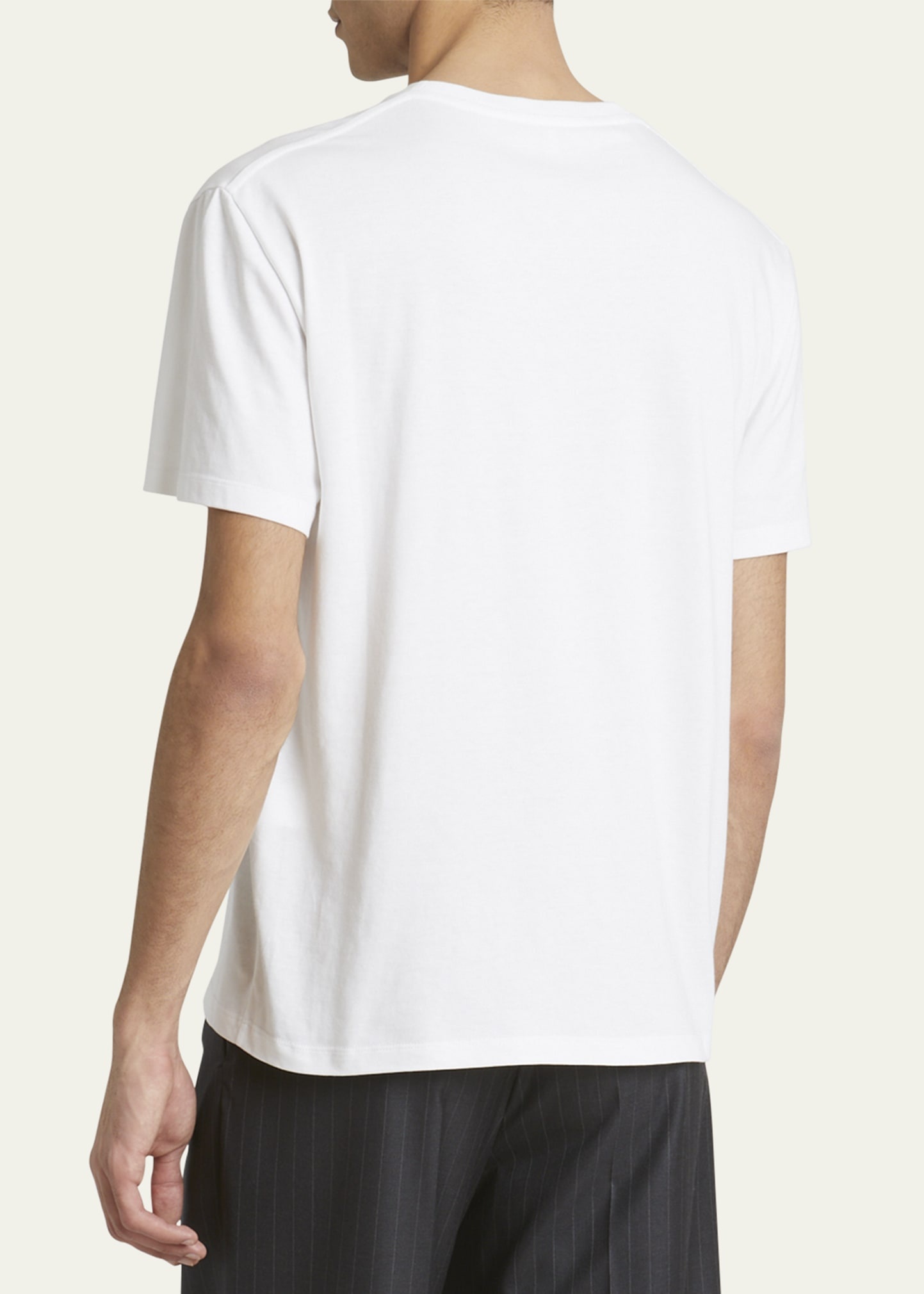 Men's Embroidered Anagram Pocket T-Shirt - 3