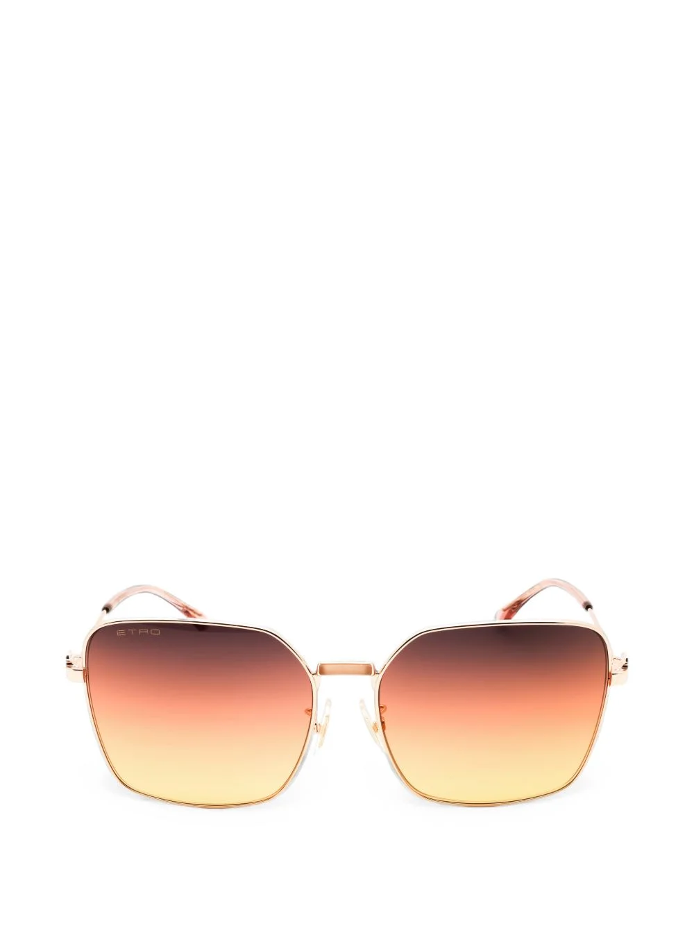 square-frame sunglasses - 1