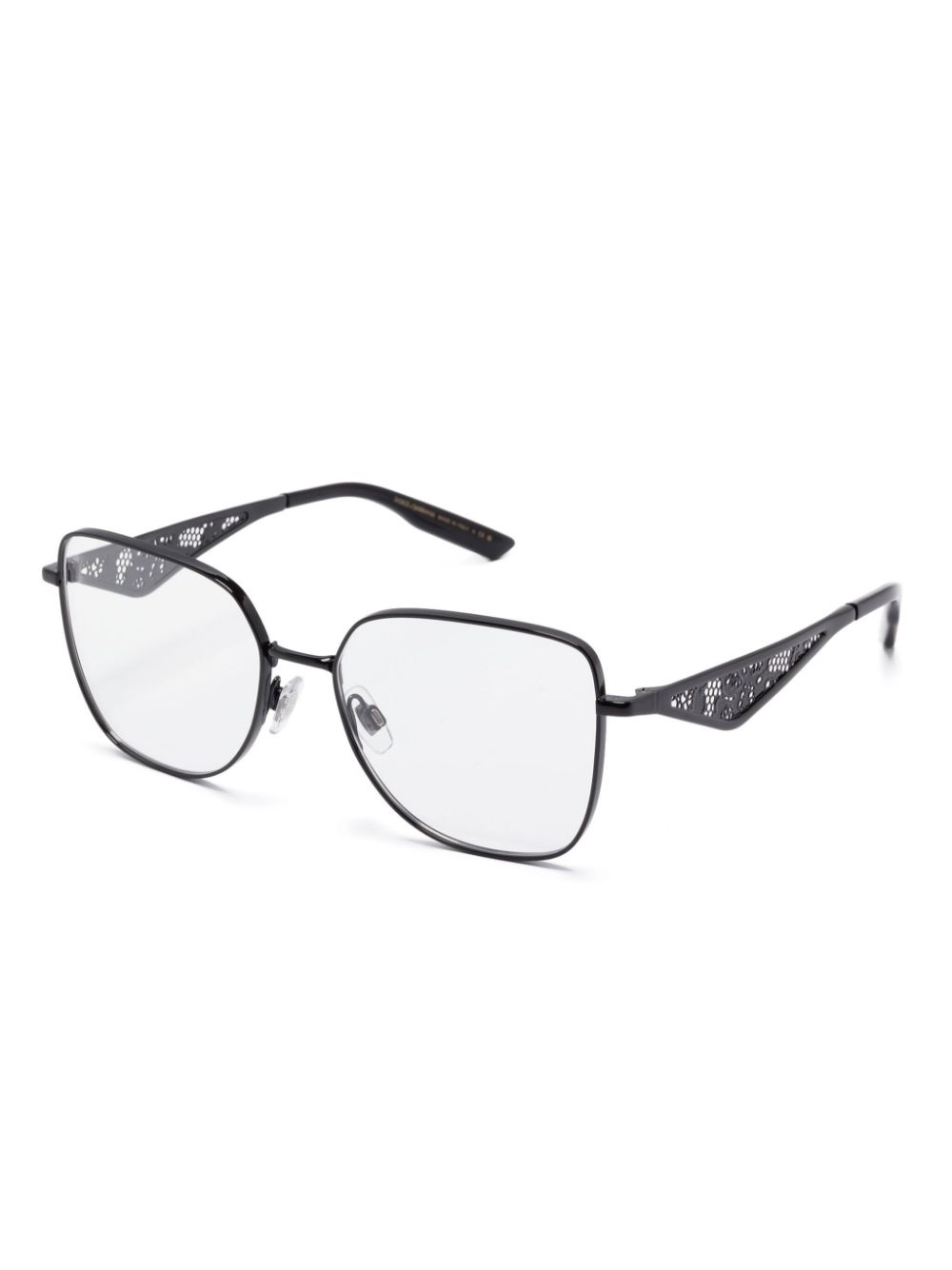 square-frame glasses - 2