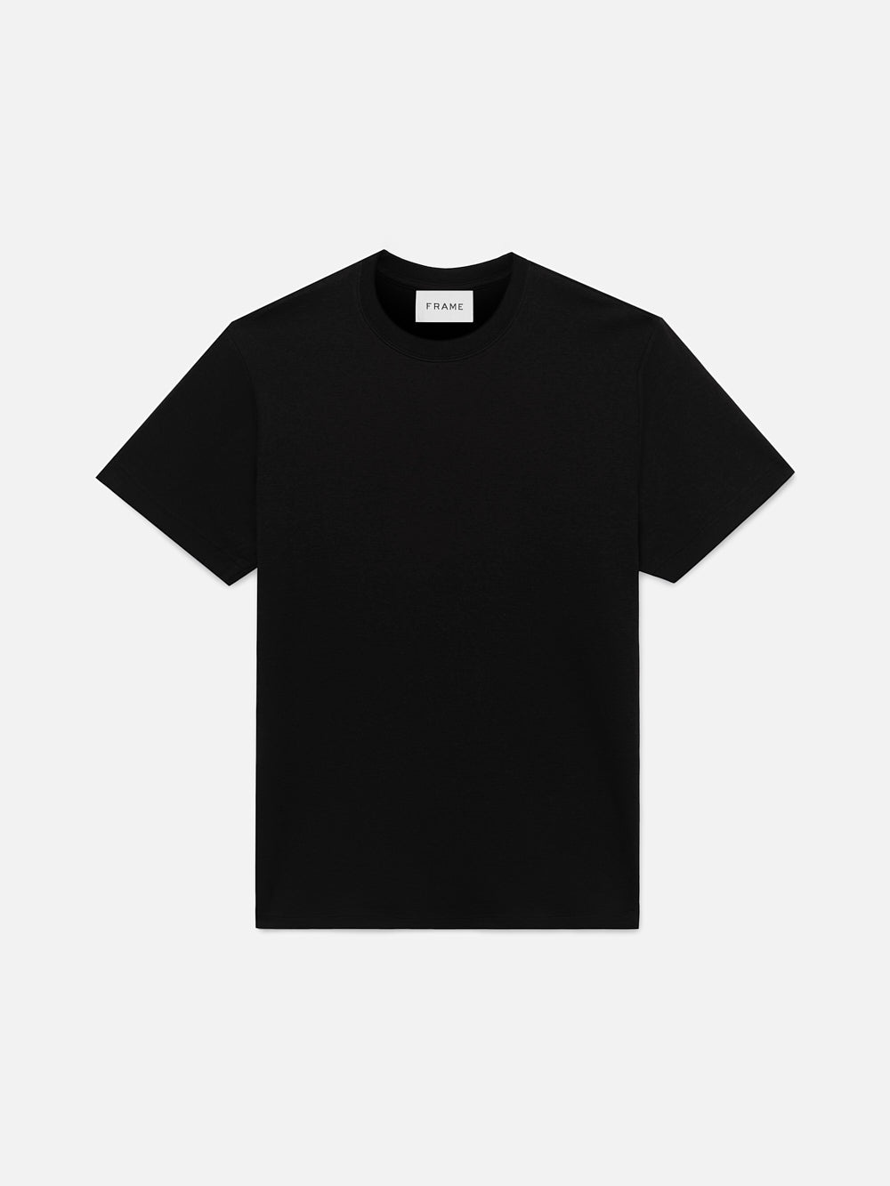 Duo Fold Tee in Noir - 1