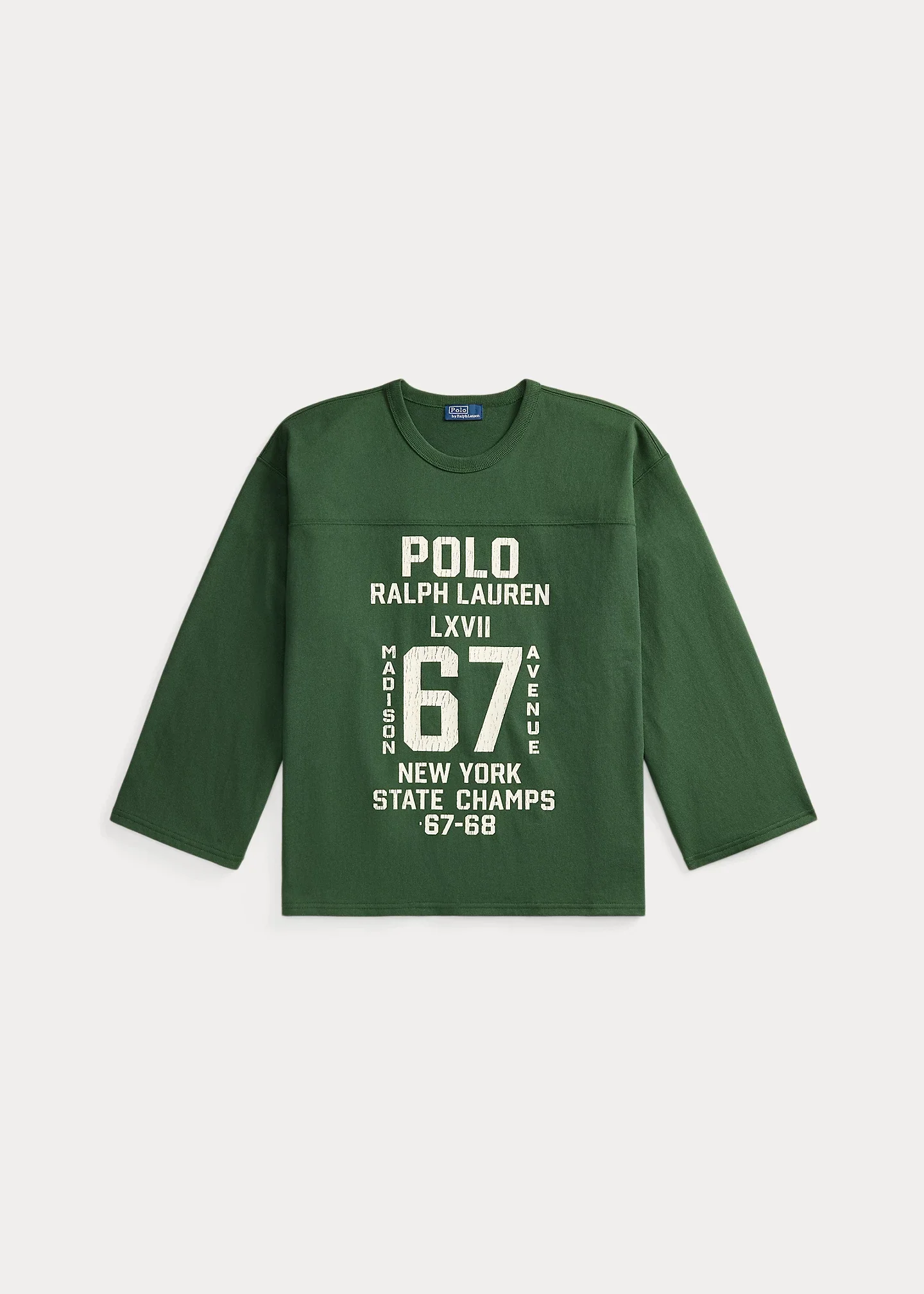 Graphic Logo Cotton Jersey Crewneck - 1