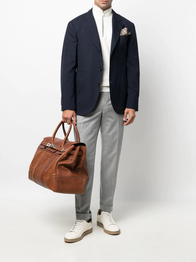 Brunello Cucinelli tailored wool trousers outlook