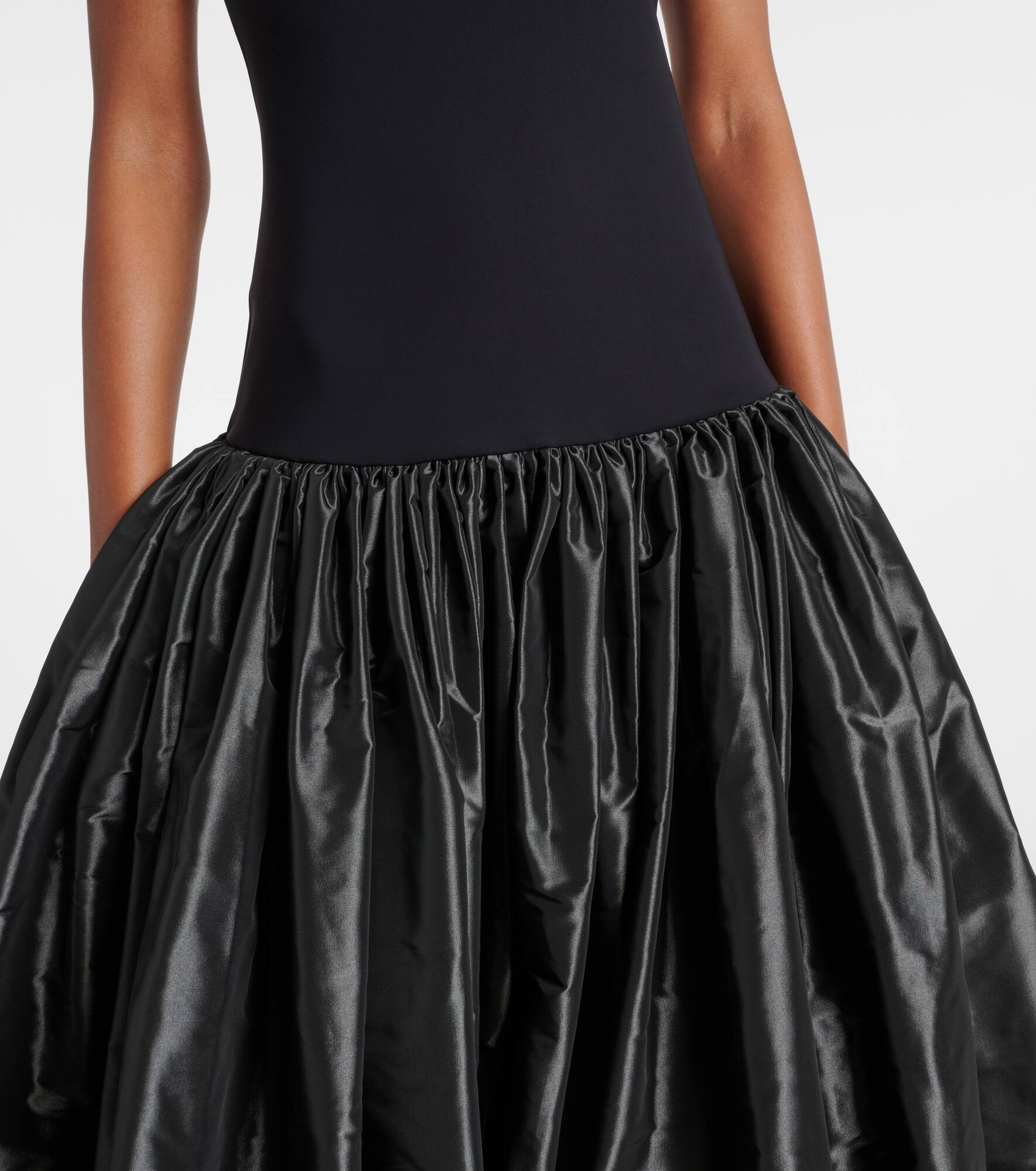 Taffeta bustier gown - 5