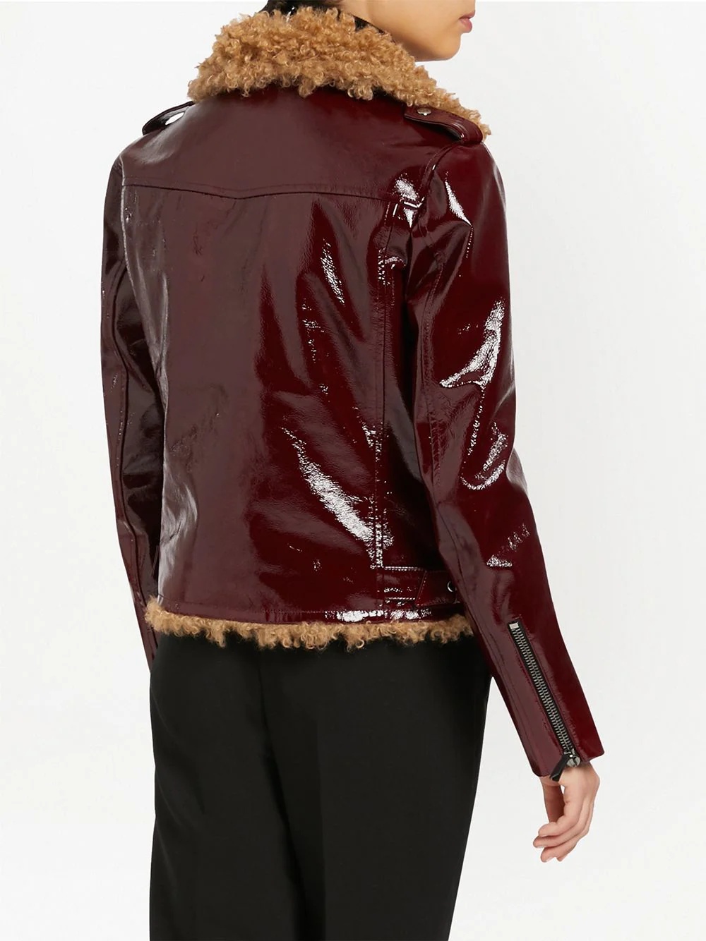 Amelia high-shine jacket - 4