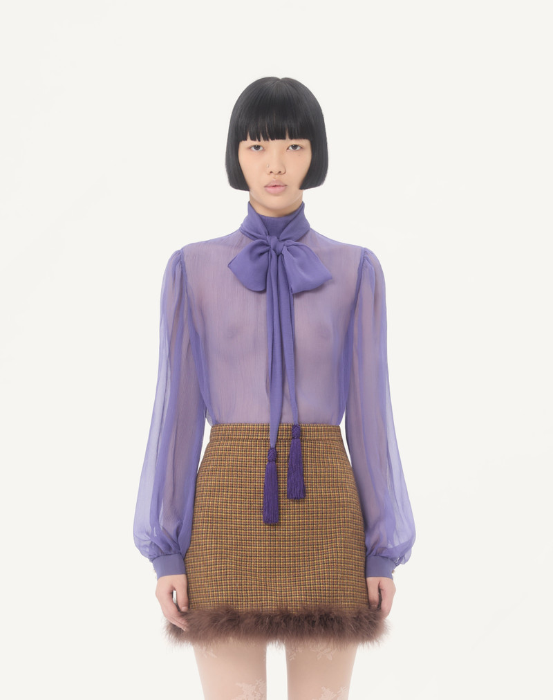 CREPONNE CHIFFON TOP 5