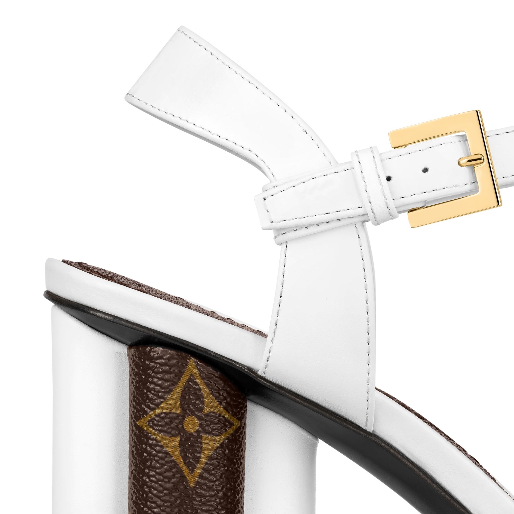 Louis Vuitton - Louis Vuitton Podium Platform Sandals on Designer Wardrobe